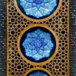 تابلوی مینا کاری سه تایی