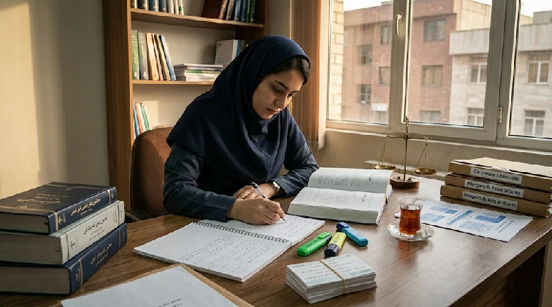 بهترین کتاب حقوق تجارت برای آزمون وکالت